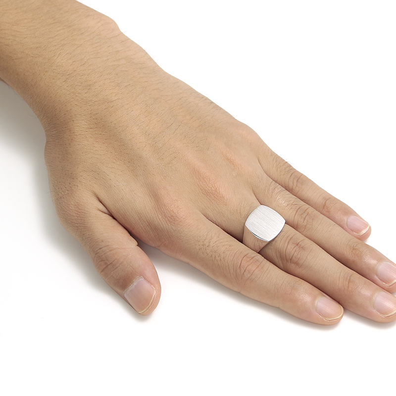 Cushion Satin Ring (M) Ring