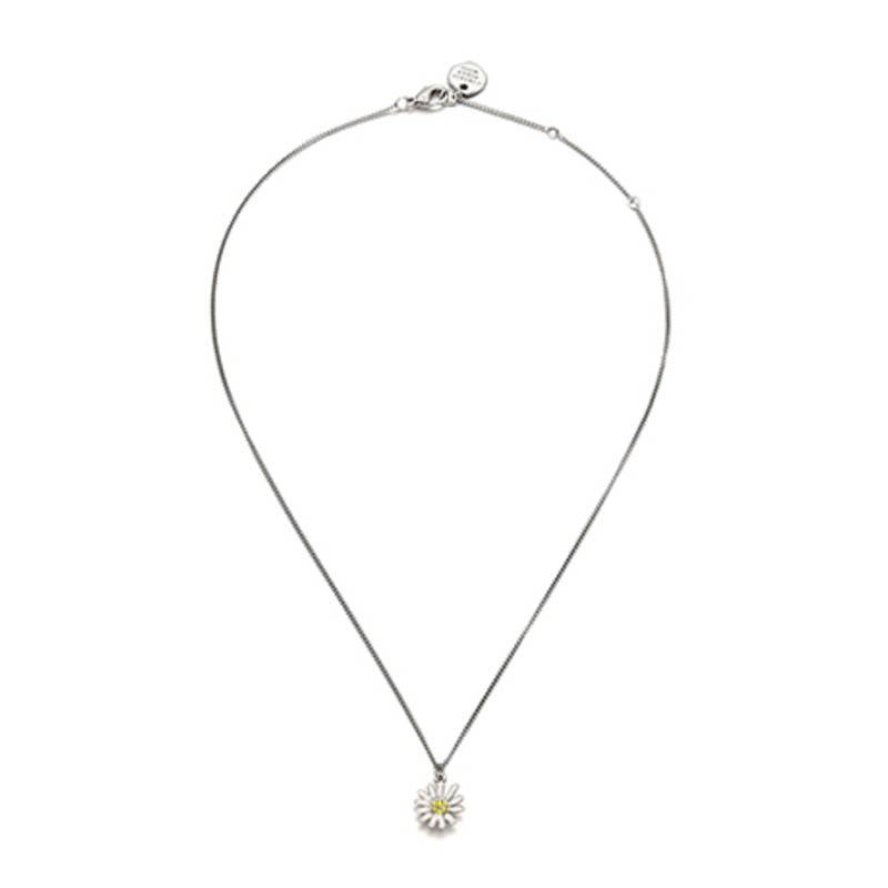 MINI DAISY NECKLACE - WHITE