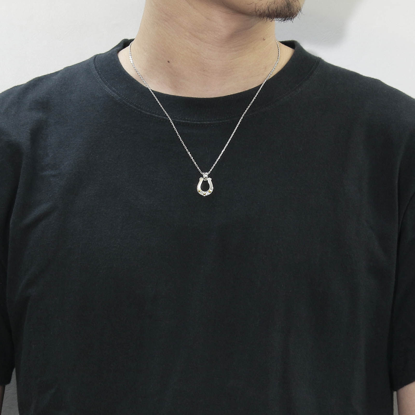 【受注販売商品 ※納期：約2ヶ月】S.O.S fp恵比寿店・WEB限定 Star Horseshoe Necklace（スターホースシューネックレス）  SYMPATHY OF SOUL（シンパシーオブソウル）