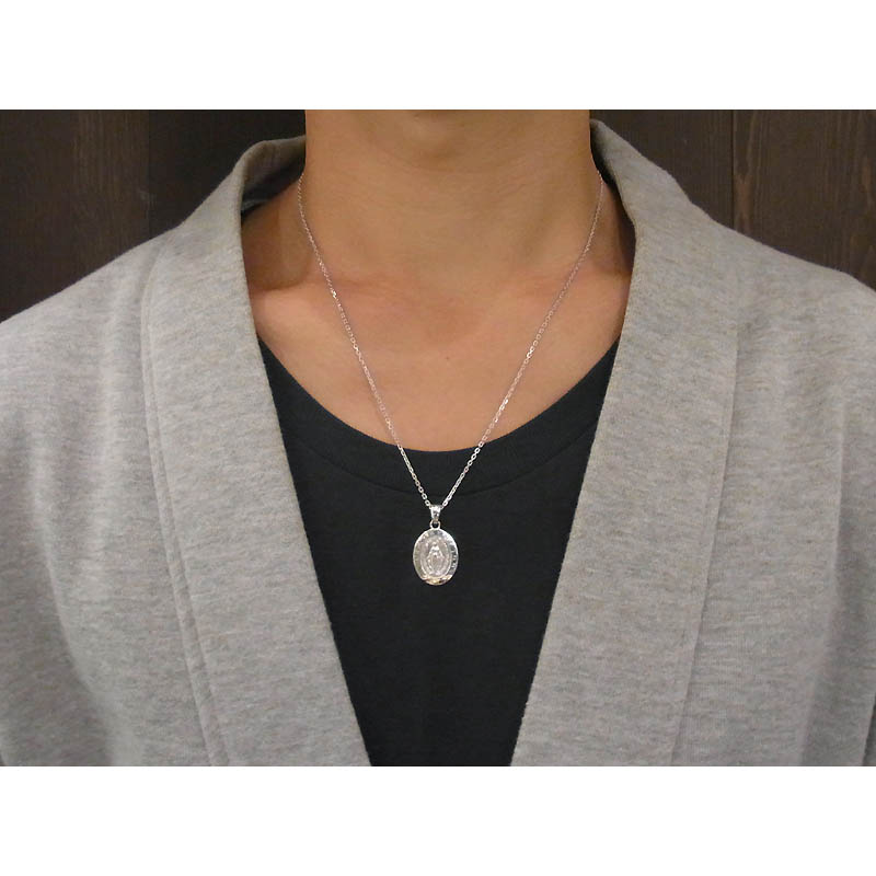 S.O.S fp恵比寿店、WEB限定 Medium Maria Necklace w/Star（ミディアムマリアネックレス w/スター）  SYMPATHY OF SOUL（シンパシーオブソウル）