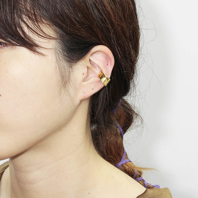 Melt Ear Cuff - Gold Plated
