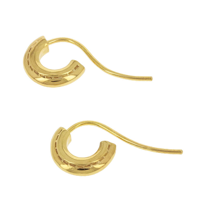 Stitch Hoop Pierce - Gold Plated