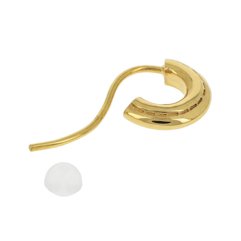 Stitch Hoop Pierce - Gold Plated