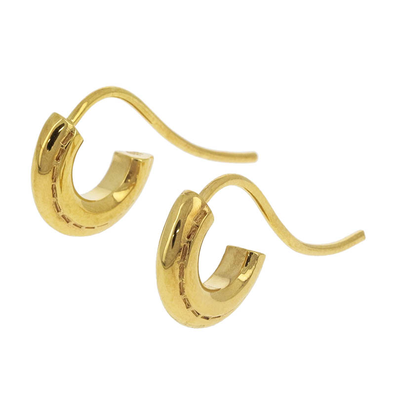 Stitch Hoop Pierce - Gold Plated