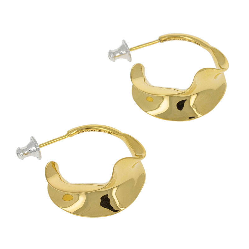 Flutter Pierce - Gold Plated