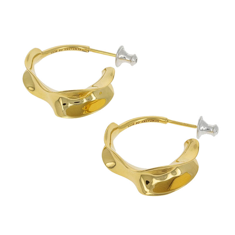 Flutter Pierce - Gold Plated
