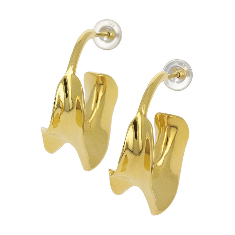 Flutter Pierce - Gold Plated