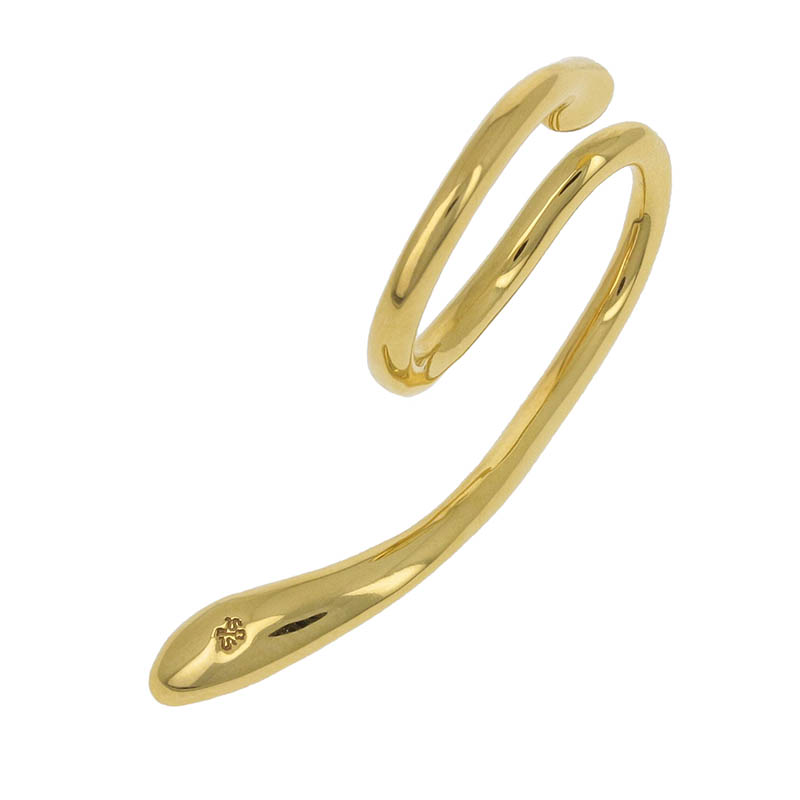 Liquid Ear Cuff Large - Gold Plated