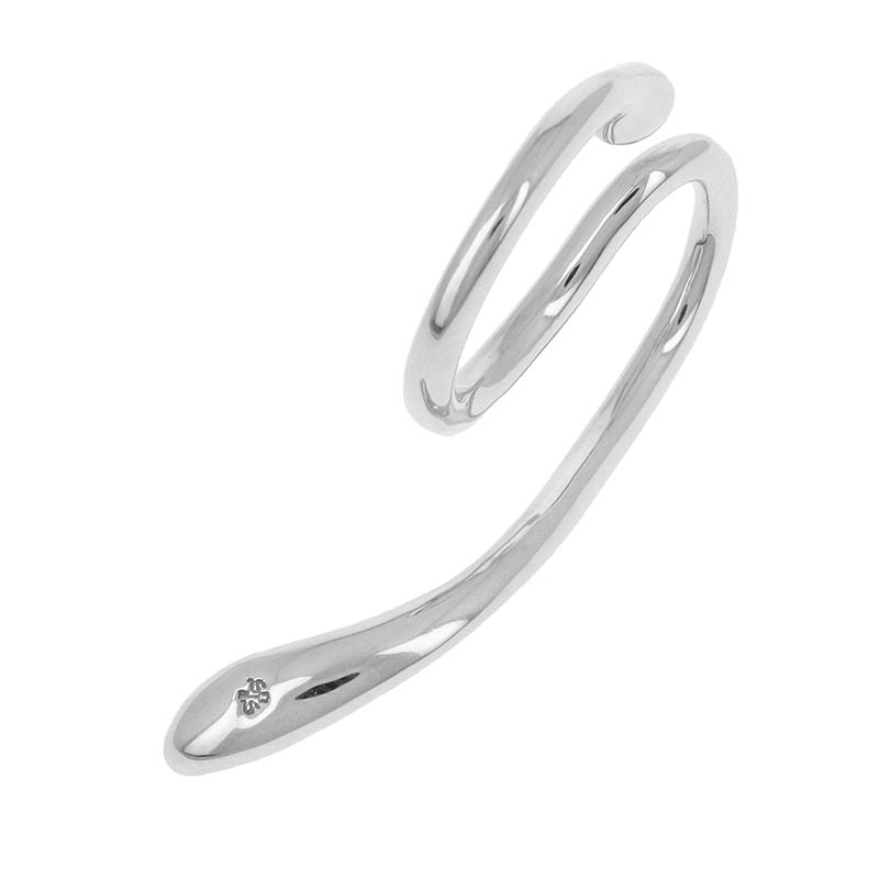Liquid Ear Cuff Large - Silver