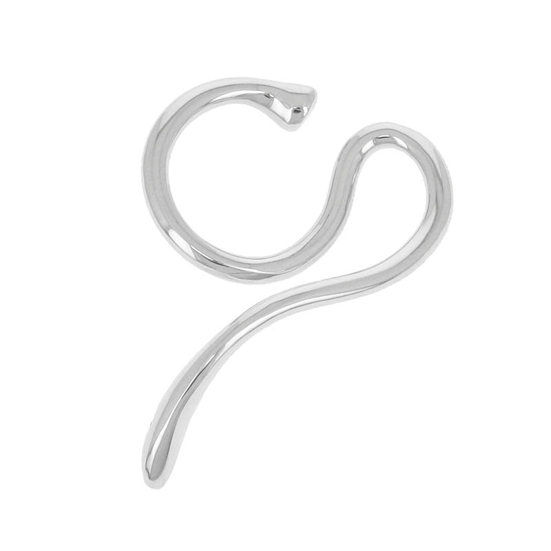 Liquid Ear Cuff Large - Silver