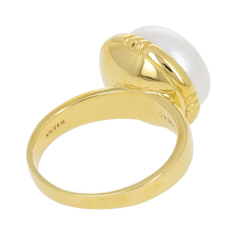 Tilt Pearl Ring