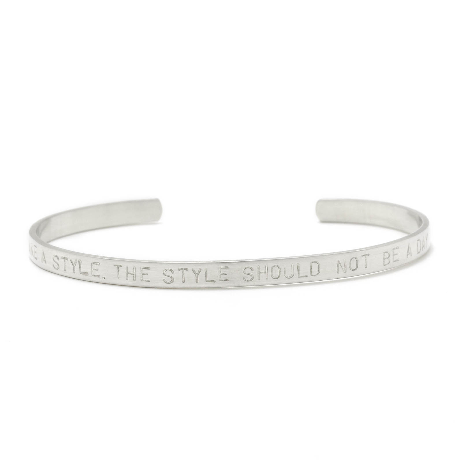Collaboration Bangle - Silver(コラボレーションバングル - シルバー) YOSHIMASA HOSHIBA×SYMPATHY OF SOUL