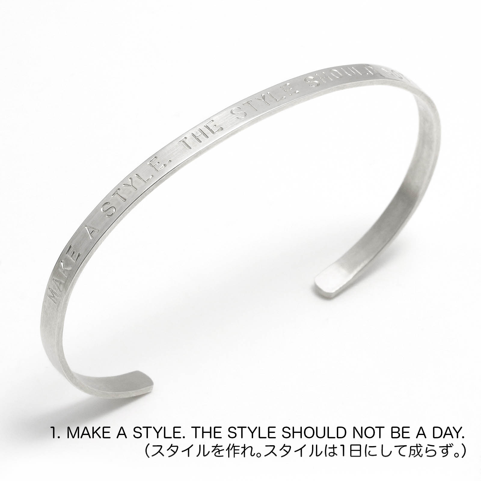 Collaboration Bangle - Silver(コラボレーションバングル - シルバー) YOSHIMASA HOSHIBA×SYMPATHY OF SOUL