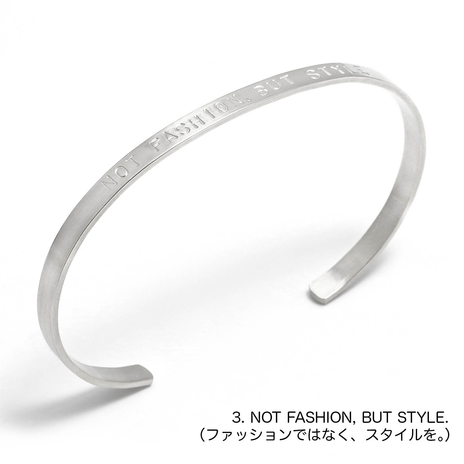 Collaboration Bangle - Silver(コラボレーションバングル - シルバー) YOSHIMASA HOSHIBA×SYMPATHY OF SOUL
