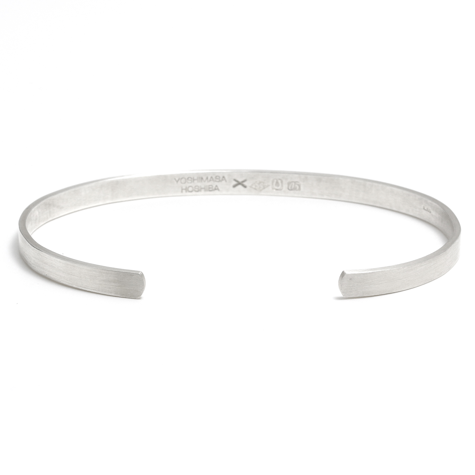 Collaboration Bangle - Silver(コラボレーションバングル - シルバー) YOSHIMASA HOSHIBA×SYMPATHY OF SOUL
